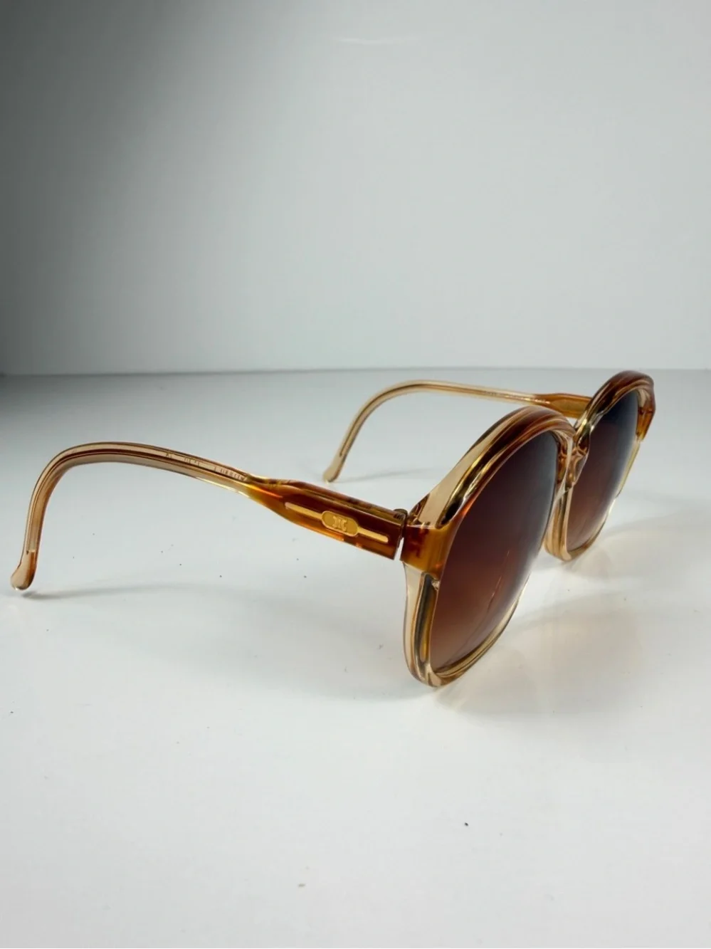Rare Vintage CELINE C46 13 Deadstock Triomphe Aviator Sunglasses France